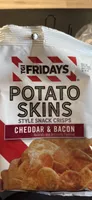 Potato Skins Style Snack Crisps Cheddar & Bacon