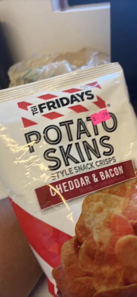 POTATO SKINS STYLE SNACK CRISPS CHEDDAR & BACON