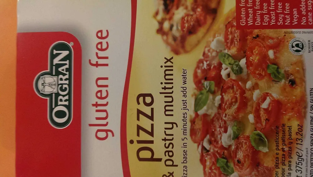 Pizza & pastry multimix gluten free