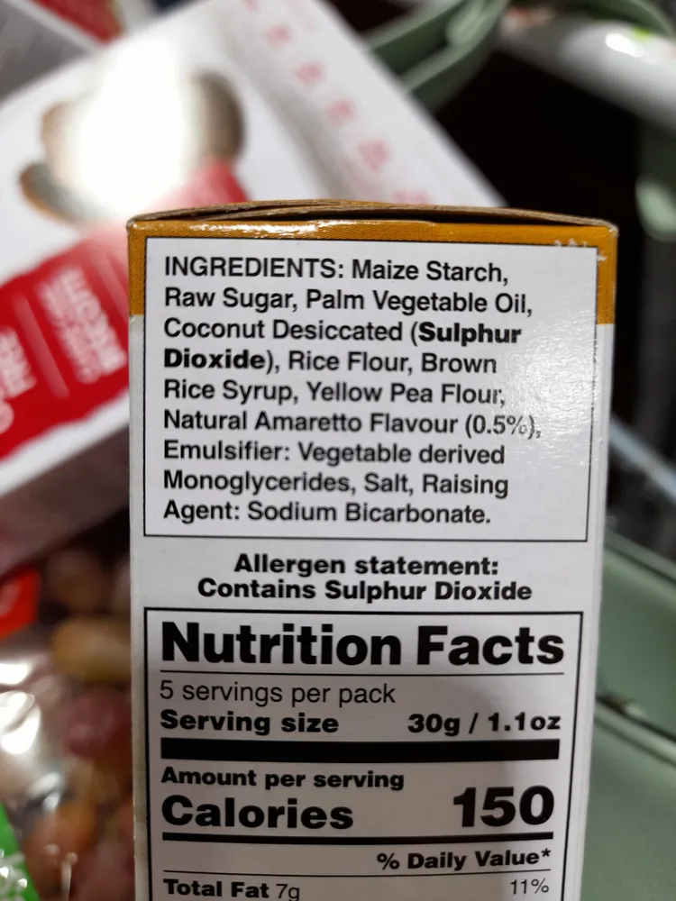 Orgran Amaretti Biscotti (5.2 Oz)