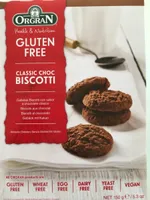 Orgran Classic Choc Biscotti Biscuits (5.2 Oz)