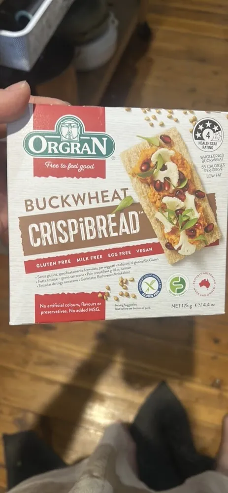 BUCKWHEAT CRISPIBREAD