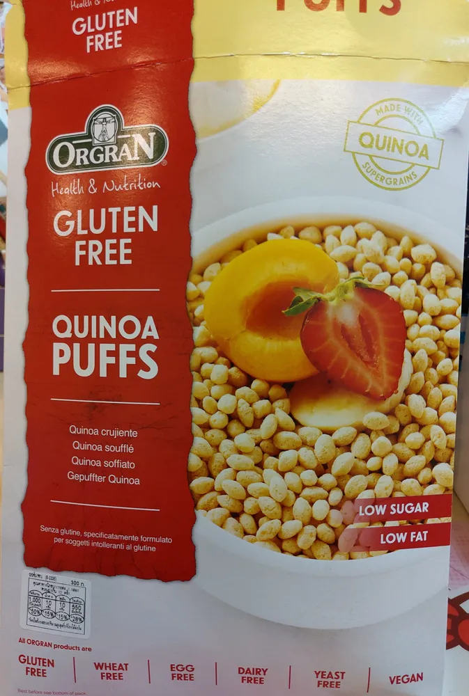 Orgran Quinoa Puffs