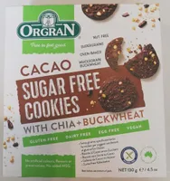 Cacao sugar free cookies