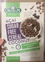 Açai sugar free cereal coconut