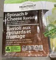 Spinach and cheese ravioli