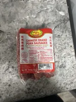 Chinese Brand Pork Sausages