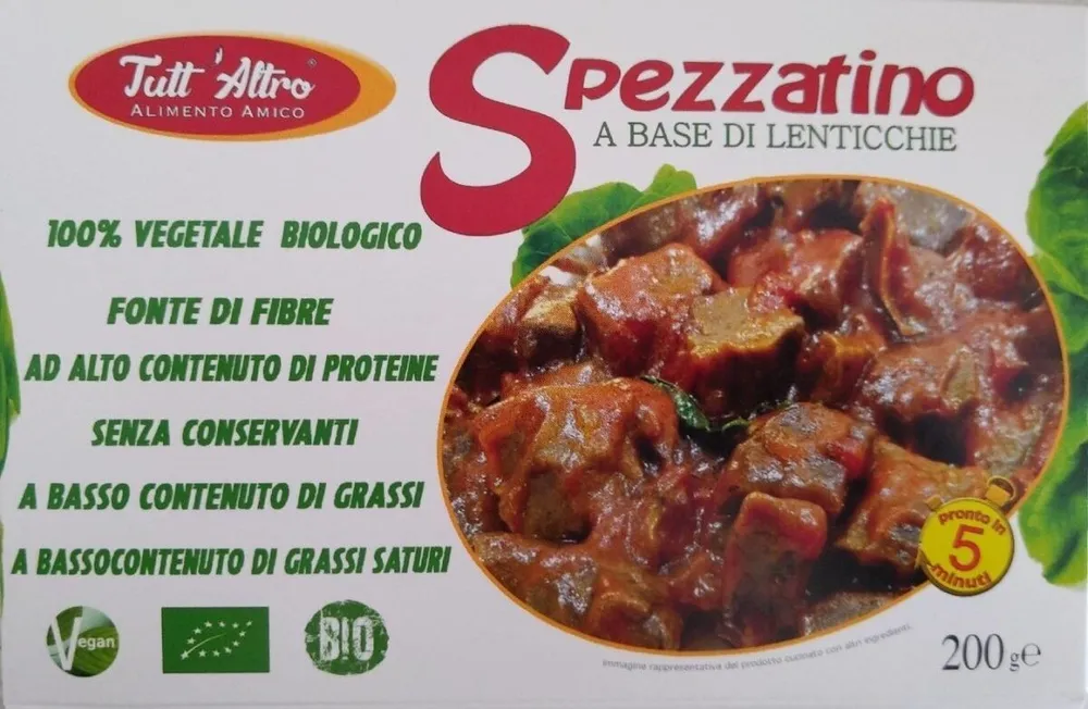 Spezzatino a base di lenticchie