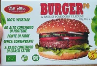 Burger pomodoro e legumi