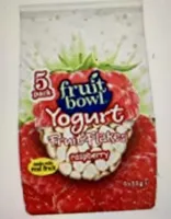 Strawberry yogurt flakes