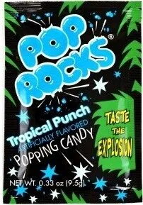 Pop Rocks Tropical Punch Popping Candy