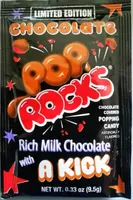 Chocolate  pop rocks