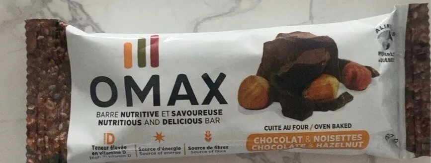Barre chocolat et noisette