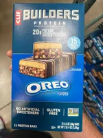 BUILDER'S PROTEIN OREO flavored protein bars