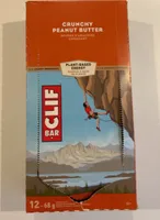 Bar clif crunchy peanut butter