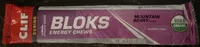 Bloks Energy Chews Mountain Berry Flavor