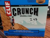 Crunch Granola Bar Chocolate Chip Flavour