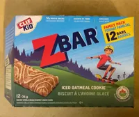 Z Bar Iced Oatmeal Cookie