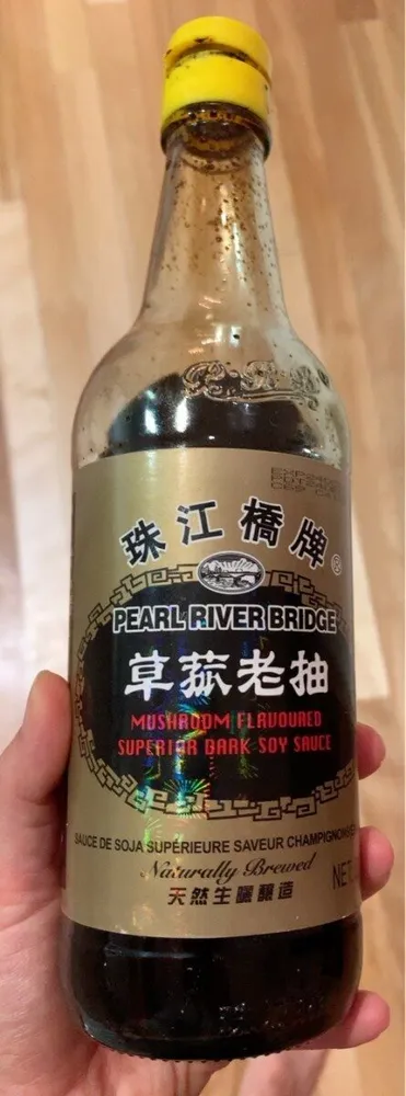 Mushroom Flavoured superior dark soy sauce