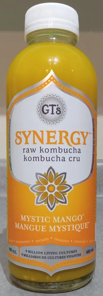 Mystic Mango Raw Kombucha