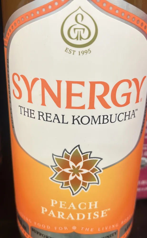 Peach Paradise Synergy Kombucha