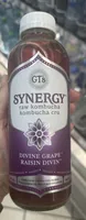 Synergy raw kombucha Divine grape