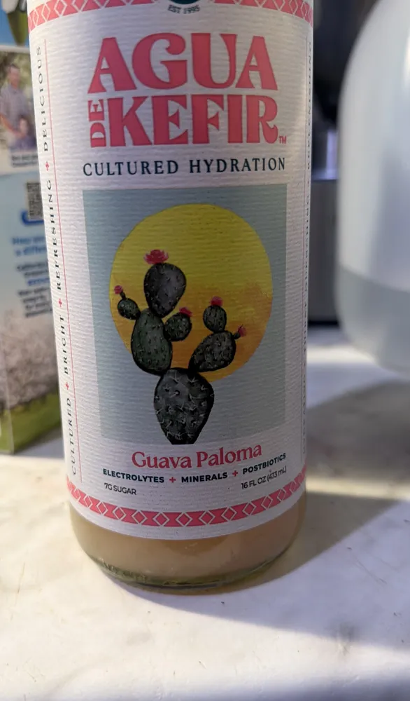 Agua de Kefir Guava Paloma