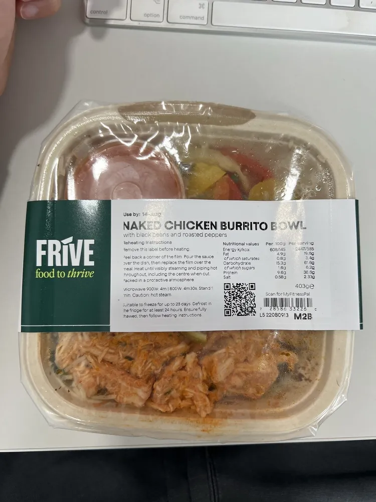Naked Chicken Burrito Bowl
