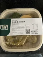 CHICKEN KORMA with pilau rice and broccoli