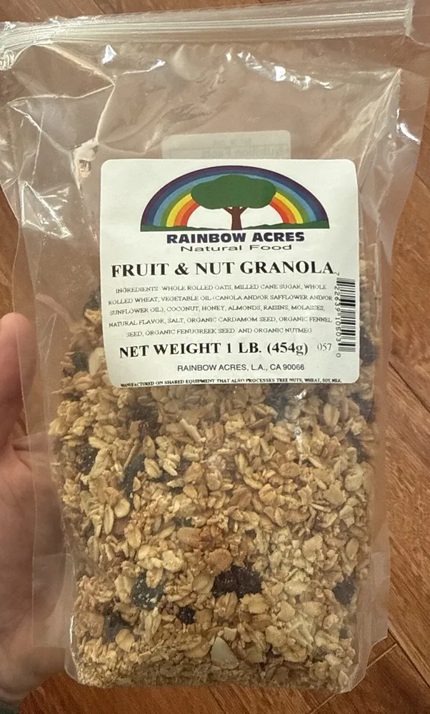 Fruit And Nut Granola