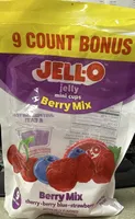 Jello Mini Jelly Cups Berry Mix