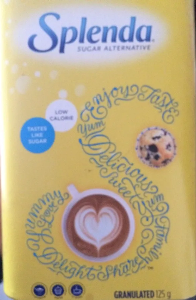 Splenda Cake Can