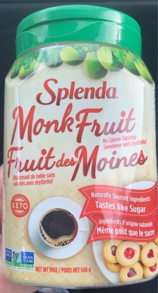 Monk Fruit No Calorie Sweetener