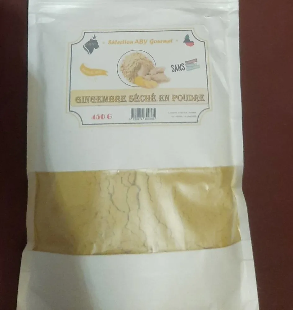 Gingembre séché en poudre