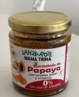 mermelada de papaya con ciruelas pasas y orejones