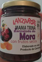 Mermelada de Mora con frutos secos
