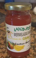 Lanzarote Mermelada Cactus plátano y manzana