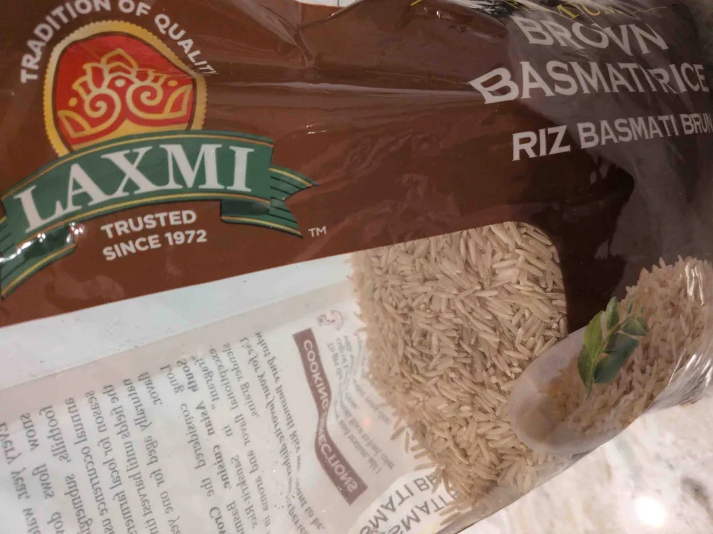 Brown basmati rice