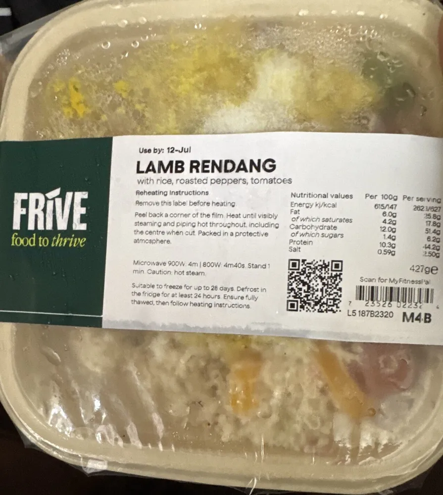 Lamb Rendang