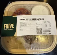 Greek Style Beef Burger