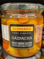 Olivas verdes gazpacha