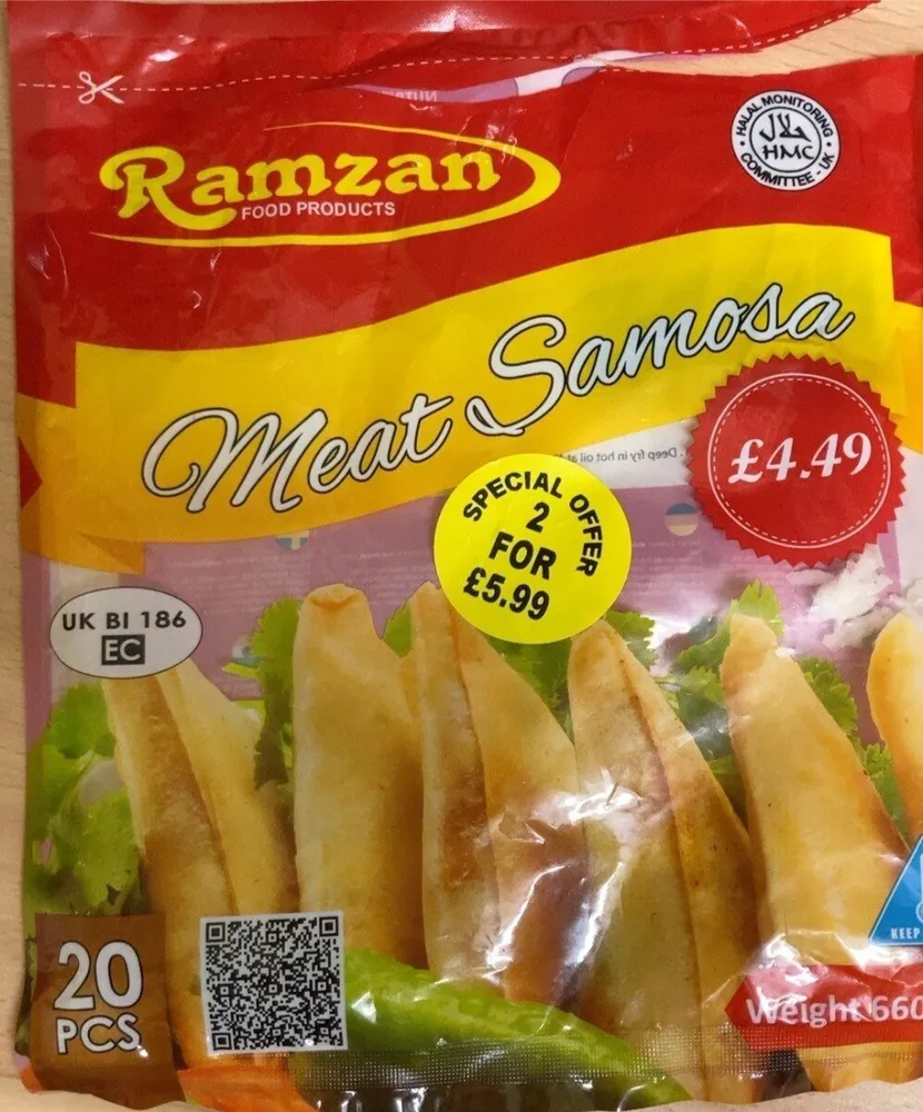 Meat samosas