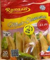 Meat samosas