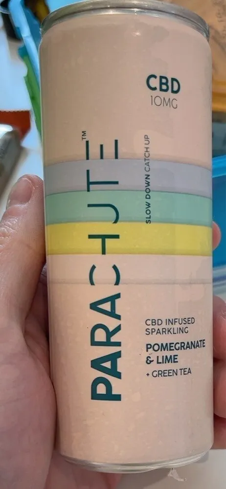 CBD infused sparkling drink