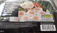 Rouleau de filets de saumon et panga