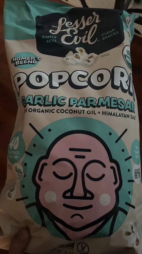 Garlic Parm Popcorn
