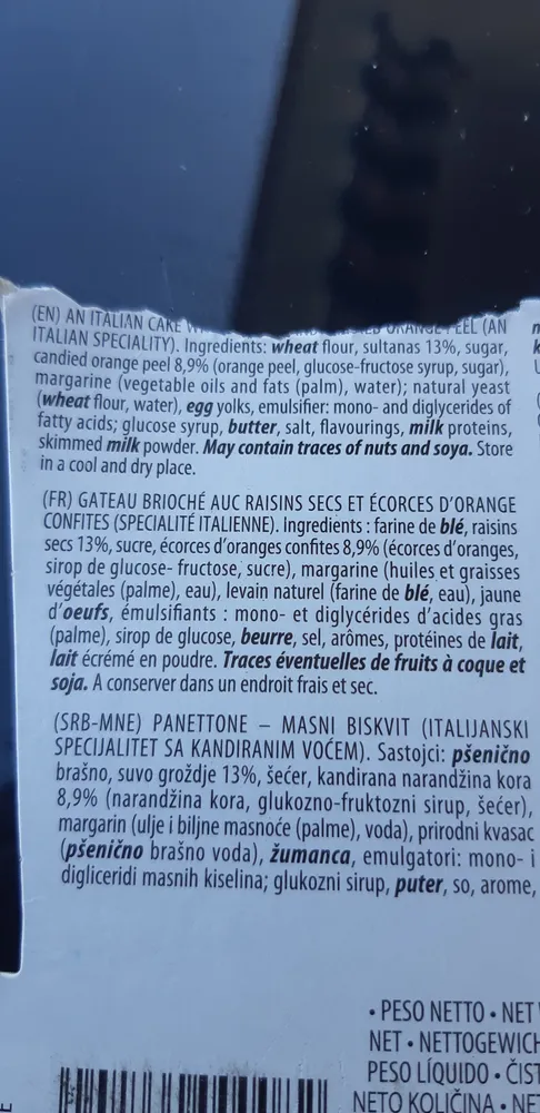 panettone classico