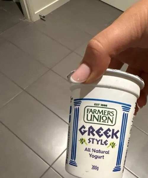 Greek style all natural yogurt