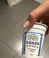 Greek style all natural yogurt