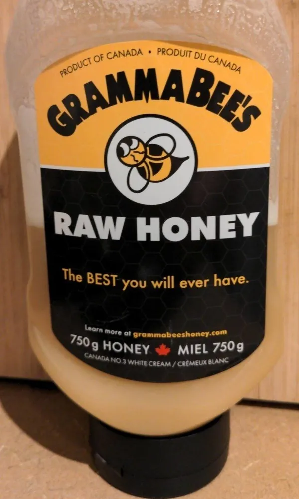 Gramma bees raw honey